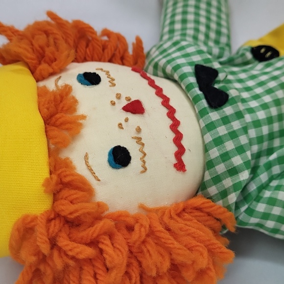 Raggedy Andy Doll handmade ragdoll 80s vintage good condition - Picture 6 of 14